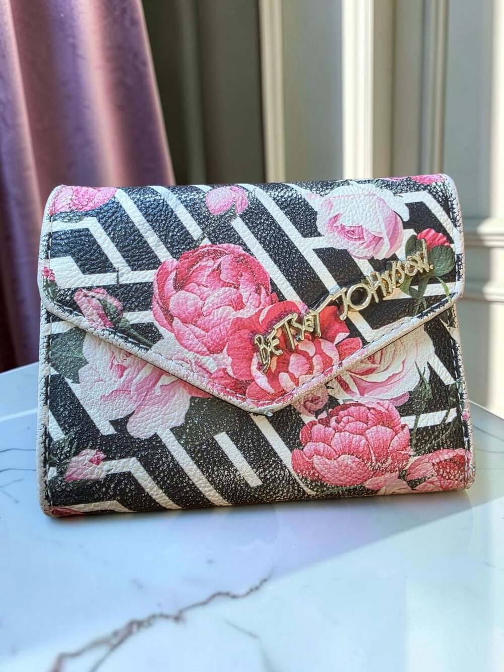 Betsey Johnson Floral Wallet